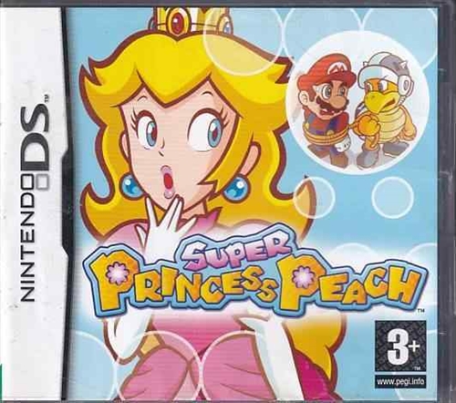 Super Princess Peach - Nintendo DS (A Grade) (Genbrug)